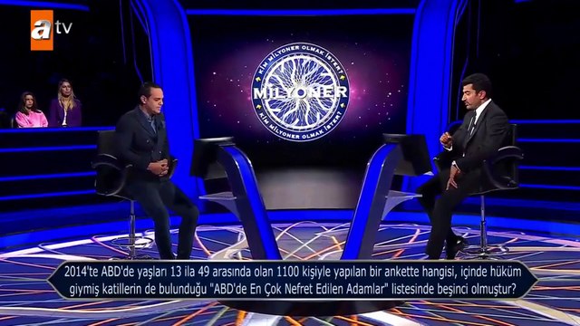 Kim Milyoner Olmak İster’de şaşırtan ABD sorusu