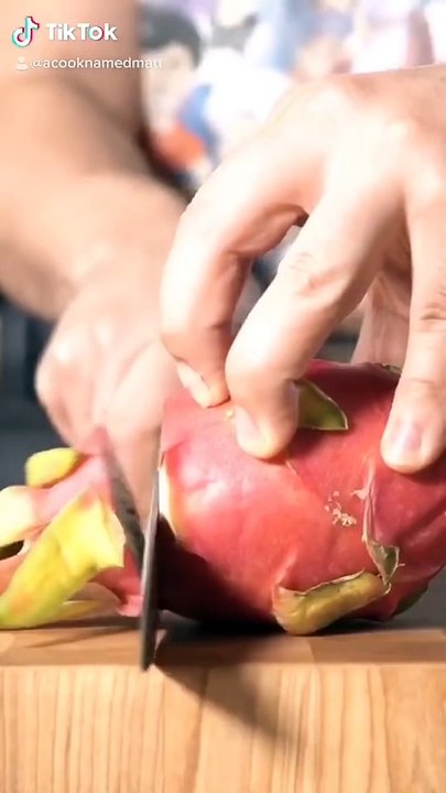 Cutting Food Skills ASMR #6 - Who can cut fruit faster than him