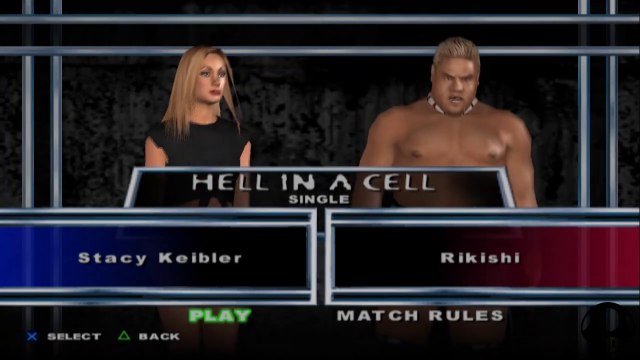 Here Comes the Pain Stacy Keibler(ovr 100) vs Rikishi