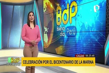 8 de octubre: conmemoran el bicentenario de La Marina en El Callao