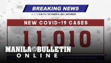 DOH reports 11,010 new cases, bringing the national total to 2,654,450, as of OCTOBER 9, 2021