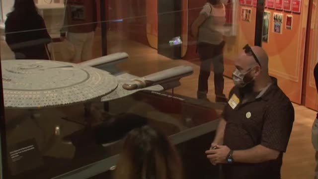 El actor que interpretaba al Capitán Kirk, preparado para su viaje espacial real