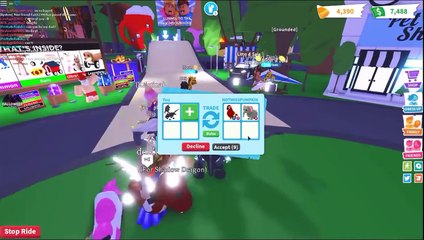 What people trade for NEW Shadow Dragon in adopt me (ELISTHIA REUPLOAD)