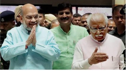 Manohar Lal Khattar meets Amit Shah over farmer's protest