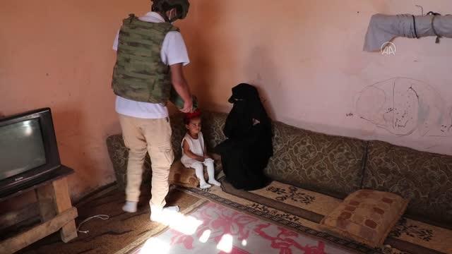 TEL ABYAD - Mehmetçikten Barış Pınarı bölgesinin Pınar bebeğine doğum günü kutlaması