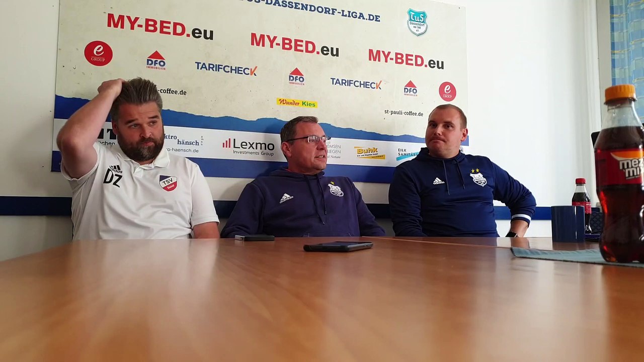 Dassendorf siegt spät im Oberliga-Gipfel gegen Sasel - die PK im Video!