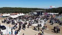 Erzincan'da 5. Dumanlı Yaylası Gençlik ve Doğa Festivali renkli görüntülere sahne oldu
