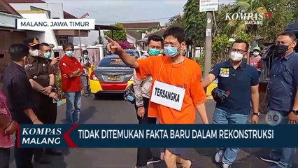 Polisi Gelar Rekonstruksi Pembunuhan Istri Oleh Suami