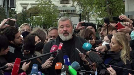 Russie: Dmitri Mouratov, lauréat du prix Nobel de la paix