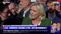 LA VÉRIF – Quelles sont les différences entre Marine Le Pen et Éric Zemmour ?