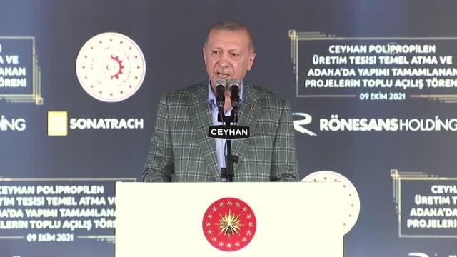 Cumhurbaşkanı Erdoğan: İnşa ettiğimiz sulama projeleriyle 925 bin dekar zirai araziyi sulamaya açtık
