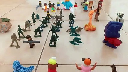 Toystown army parade event