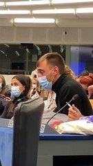 Marcel Vivet irromp en un acte del Parlament Europeu i denuncia la repressió de l’estat