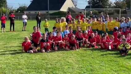 U9 en plateau à Cléden Poher