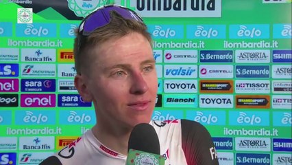 Tour de Lombardie 2021 - Tadej Pogacar : "It's crazy to finish the season like this"