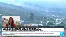 Informe desde Barcelona: derrumbe en la cara norte de Cumbre Vieja causa nuevas coladas de magma