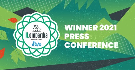 Il Lombardia presented by EOLO| Winner Press Conference