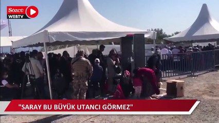 "Saray bu büyük utancı görmez" diyerek o anları paylaştı