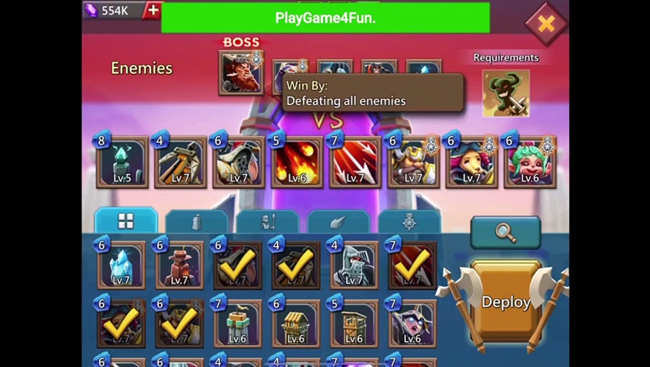 Lords Mobile - Vergeway - Chapter 5 Stage 3