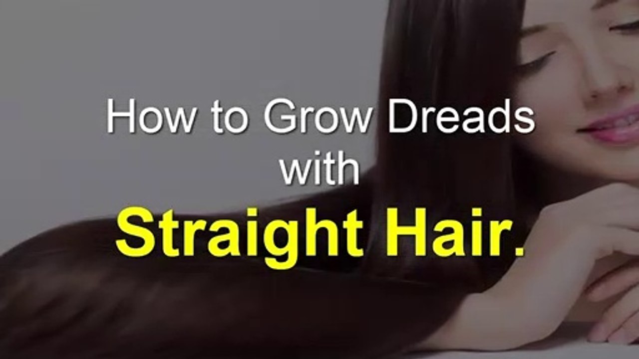How to Grow Dreads with Straight Hair Faster.
