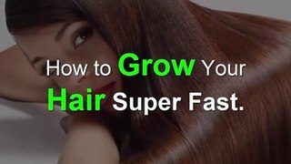 How to Make Hair Grow Faster and Thicker.