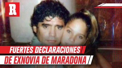 ¡De escándalo! Exnovia de Maradona reveló la edad que tenía cuando salía con el Diego