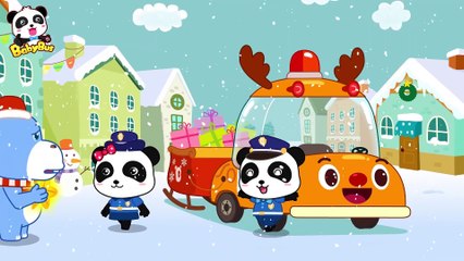 Go away! Scary Shark Family | Baby Shark Falls Asleep | Christmas Song | BabyBus