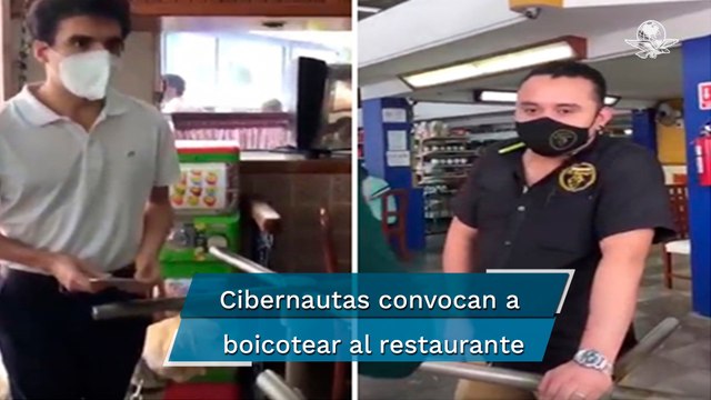 Tortería en Veracruz impide el acceso a hombre invidente con perro guía