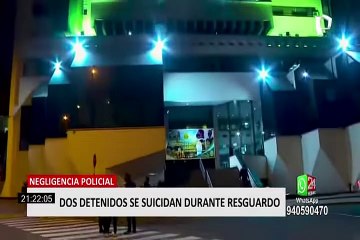 Descuido policial propicia dos suicidios de detenidos