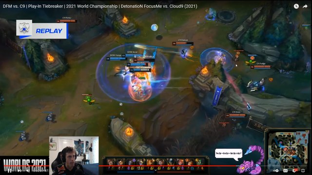 Un fallo de Cloud 9 en los Worlds 2021 es ya la peor jugada de la competición
