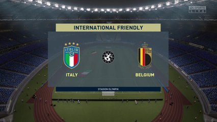 Italy vs Belgium || UEFA Nations League - 10th October 2021 || Fifa 21