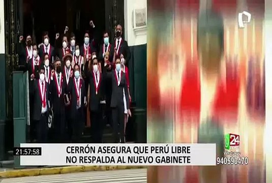 Gabinete ministerial presidido por Mirtha Vásquez buscará el voto de confianza