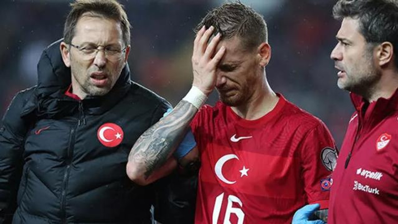 Norveç maçında sakatlanan Serdar Aziz'in gözünün son hali korkuttu