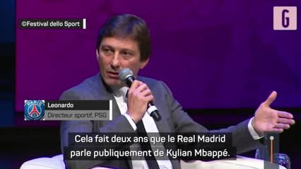 PSG - Leonardo : "Le Real Madrid doit être sanctionné pour Mbappé"
