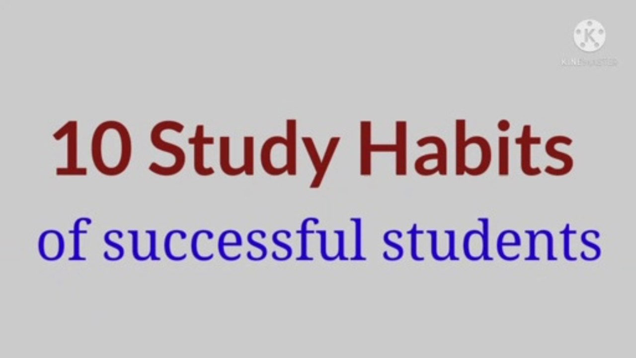 Quality of a good student, 10 study habits of good student,