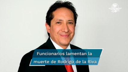 Ebrard reporta muerte de Rodrigo de la Riva Robles, integrante del gabinete de seguridad de AMLO