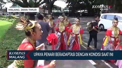 Langkah Kreatif Penari Kota Malang Sebelum Pariwisata Dibuka