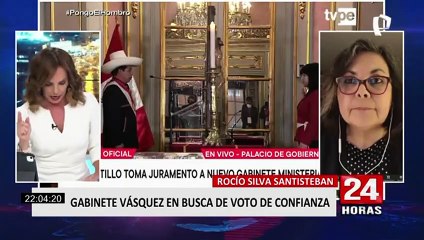 Rocío Silva-Santisteban: "Lo que se requiere urgente es trabajar todos juntos en equipo"