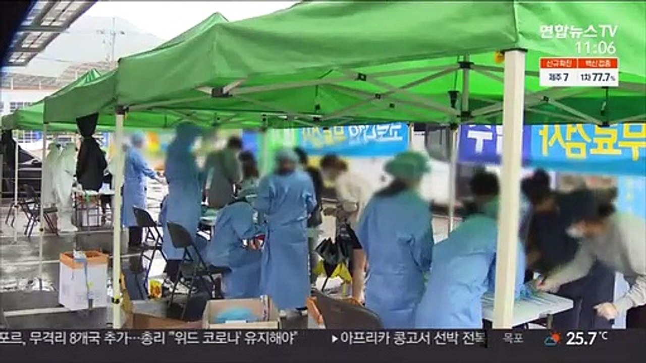 비수도권 300명대 확진…연휴 끝난 뒤 상황에 촉각