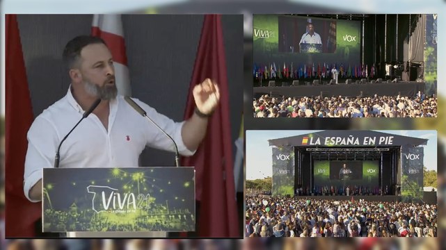 Santiago Abascal: Nosotros, los de VOX, no pedimos perdón a los progres