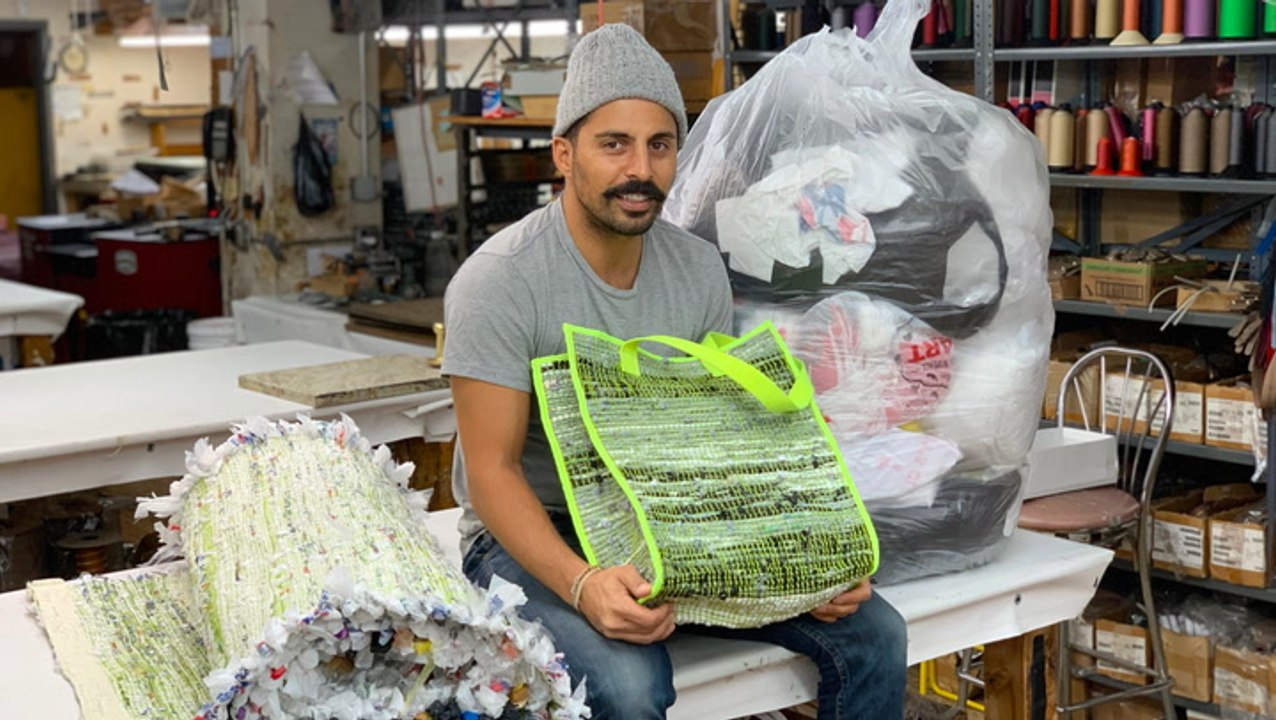 This $133 designer bag is made from trash