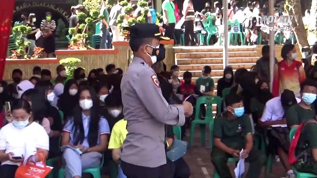 Program Vaksinasi Massal Kepada Masyarakat Dan Siswa Di Pematangsiantar Sumatera Utara