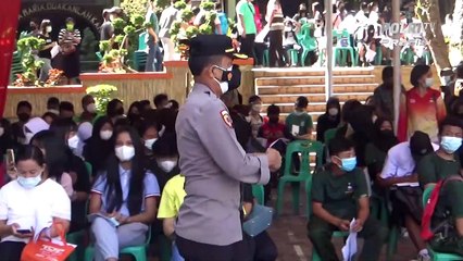 Program Vaksinasi Massal Kepada Masyarakat Dan Siswa Di Pematangsiantar Sumatera Utara