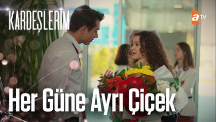 Doruk Asiye'yi çiçeklere boğdu - Kardeşlerim 23. Bölüm