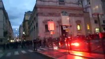 شاهد: آلاف يتظاهرون في إيطاليا ضد إلزامية تصاريح كوفيد الصحية لدخول أماكن العمل