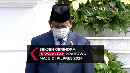 Sekjen Gerindra: Insya Allah Pak Prabowo Maju Pilpres 2024