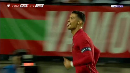 ملخص مباراة البرتغال 3-0 قطر بتاريخ 2021-10-10 مباراة ودية