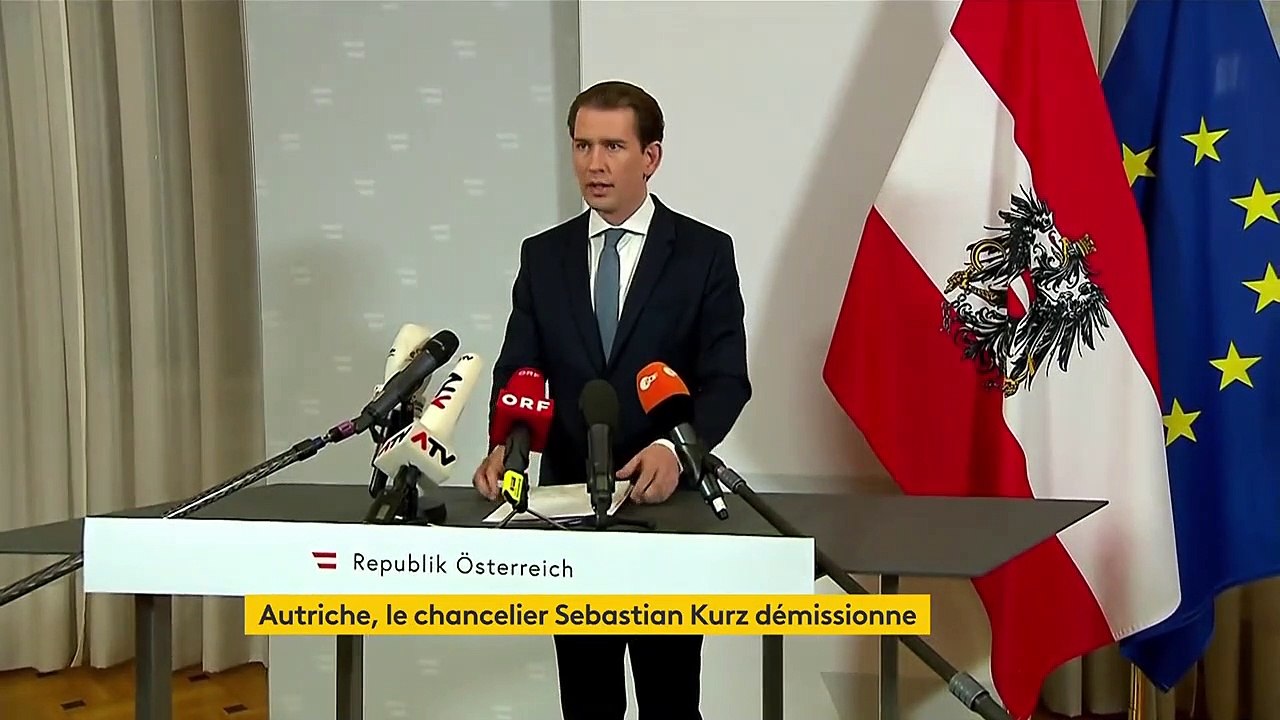 Autriche : soupçonné dans une affaire de corruption, le chancelier Sebastian Kurz démissionne