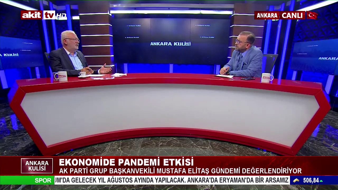 AK Parti Grup Başkanvekili Mustafa Elitaş, Ankara Kulisi'nin konuğu oldu