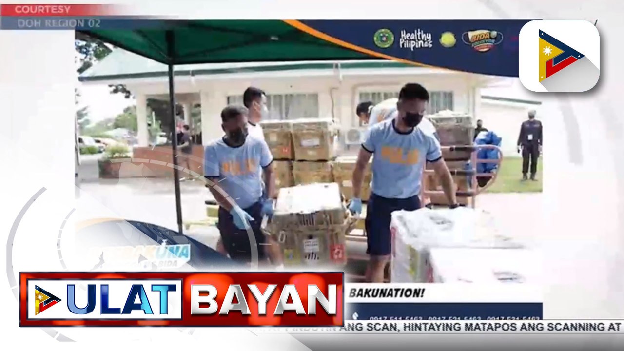 Karagdagang doses ng Pfizer at Sinovac COVID-19 vaccines, dumating sa Region 2